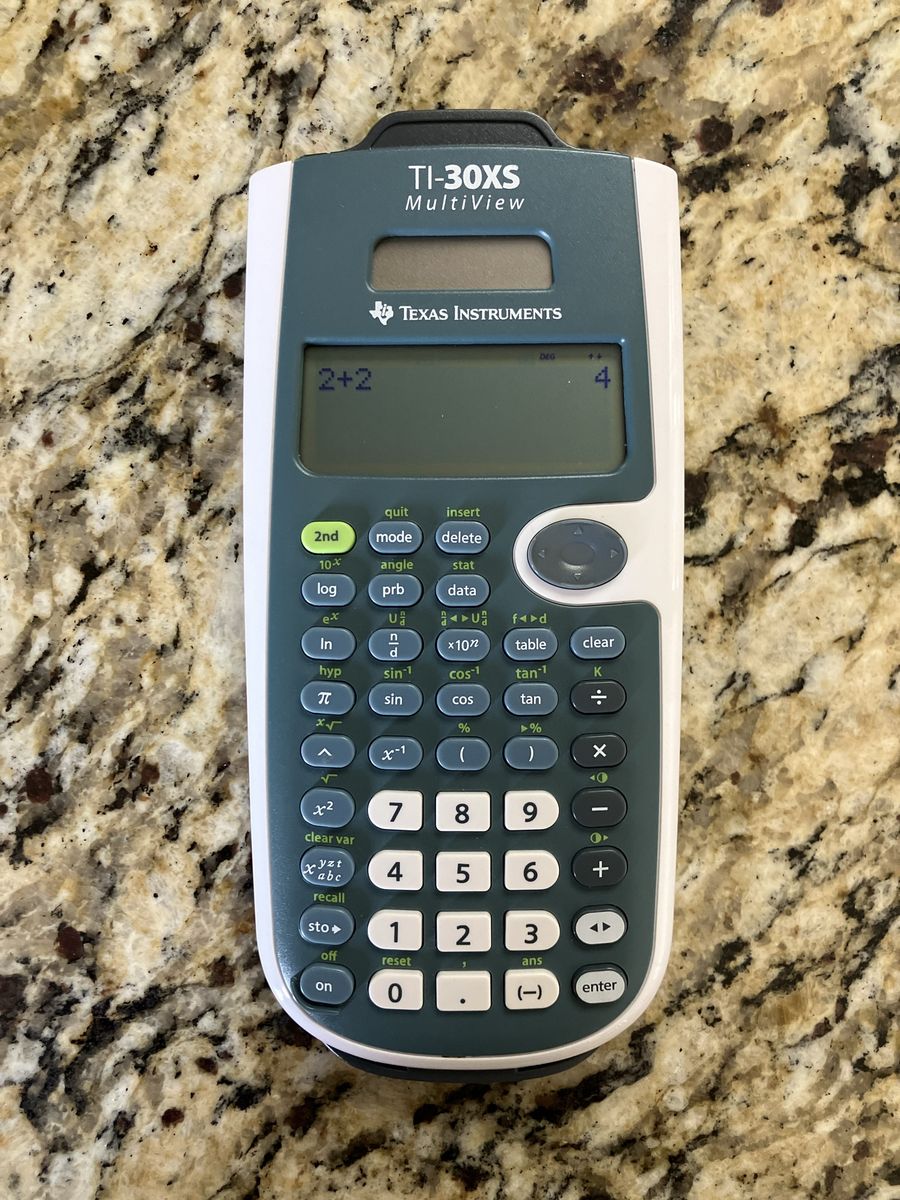 TI-30XS Scientific Calculator