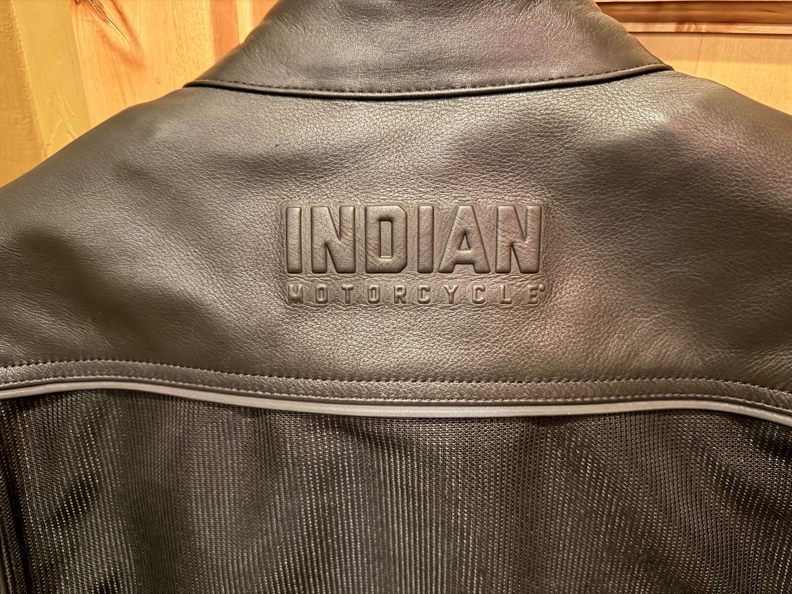 Indian Men's Tobin Mesh Jacket Black, Large