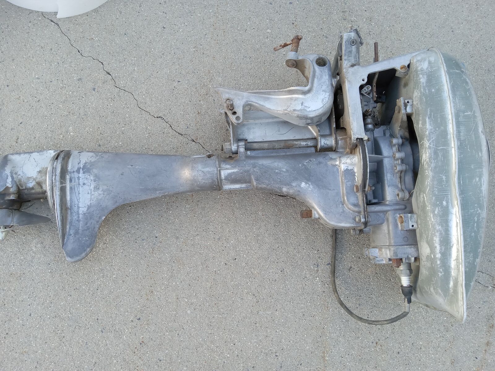 1947 Champion Outboard Trolling Boat Canoe Motor Antique