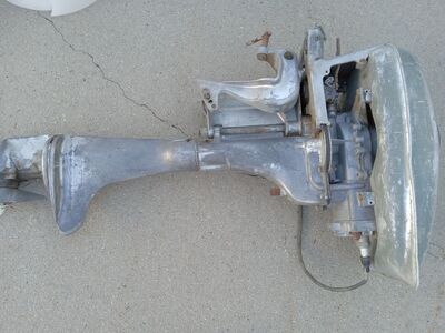 1947 Champion Outboard Trolling Boat Canoe Motor Antique