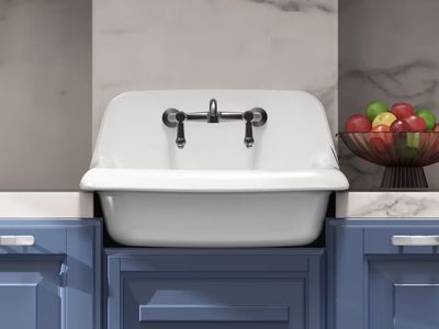 24x17x15in ELLAI Wall Mount Utility Sink