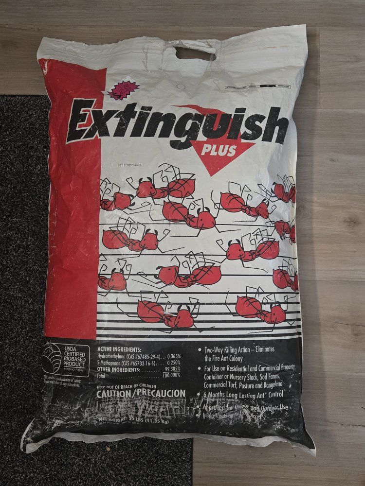 Extinguish Plus Fire Ant Bait - 25lb Bag
