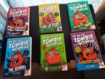 My Big Fat Zombie Golfish by Mo O'Hara. Paperback Set of 6