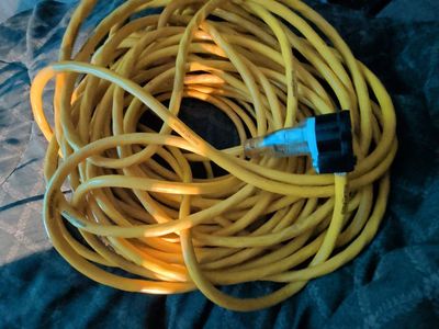 Yellow Jacket Heavy Duty Outdoor Extension Cord, Yellow