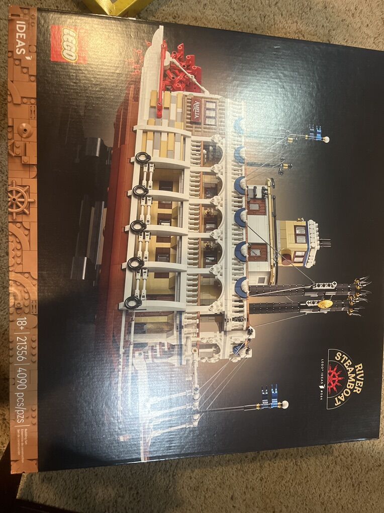 Lego River SteamBoat