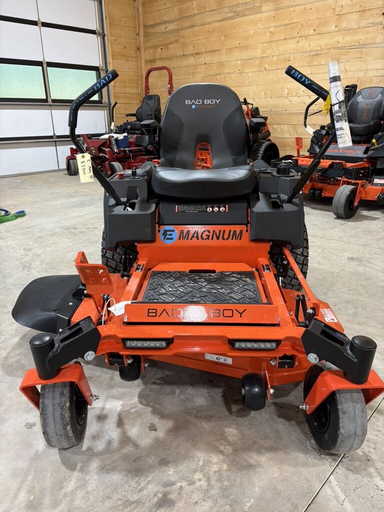 BAD BOY ELECTRIC MOWER