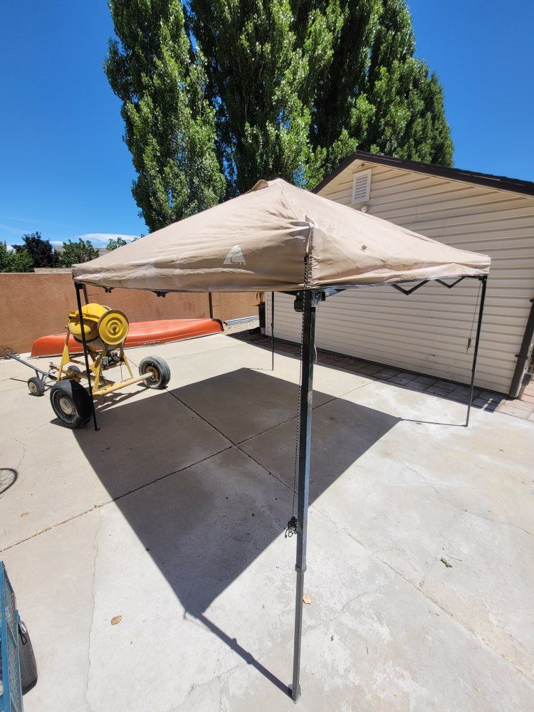 Ozark Trail Tan Pop-Up Canopy Tent - 10x10