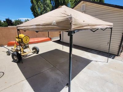 Ozark Trail Tan Pop-Up Canopy Tent - 10x10