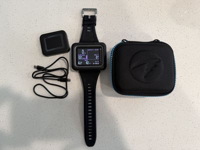 Shearwater Peregrine TX Dive Computer with Charger and Case
