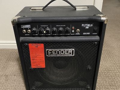 Fender rumble 30 bass amp