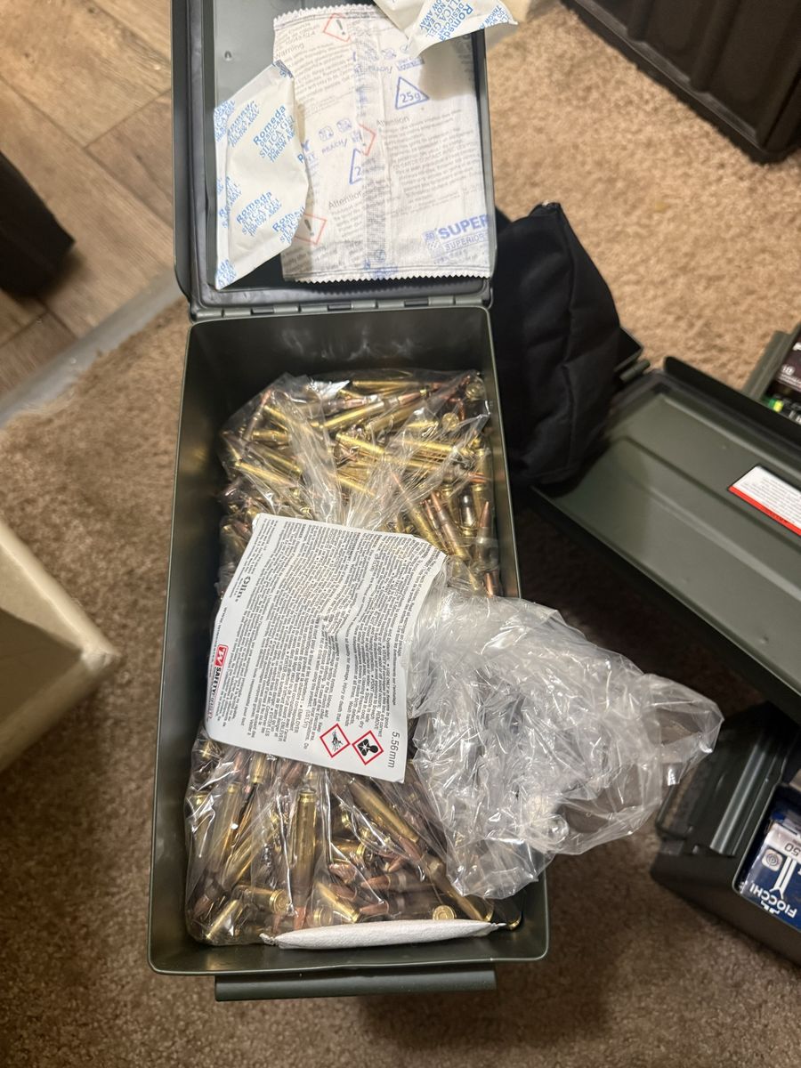 Winchester M193 1000 Rounds In Ammo Can