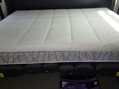 Queen rv mattress with topper