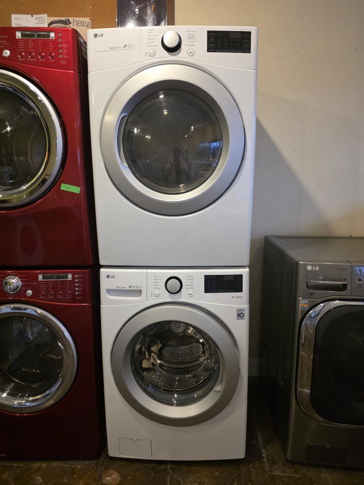 Lg washer and electeic dryer