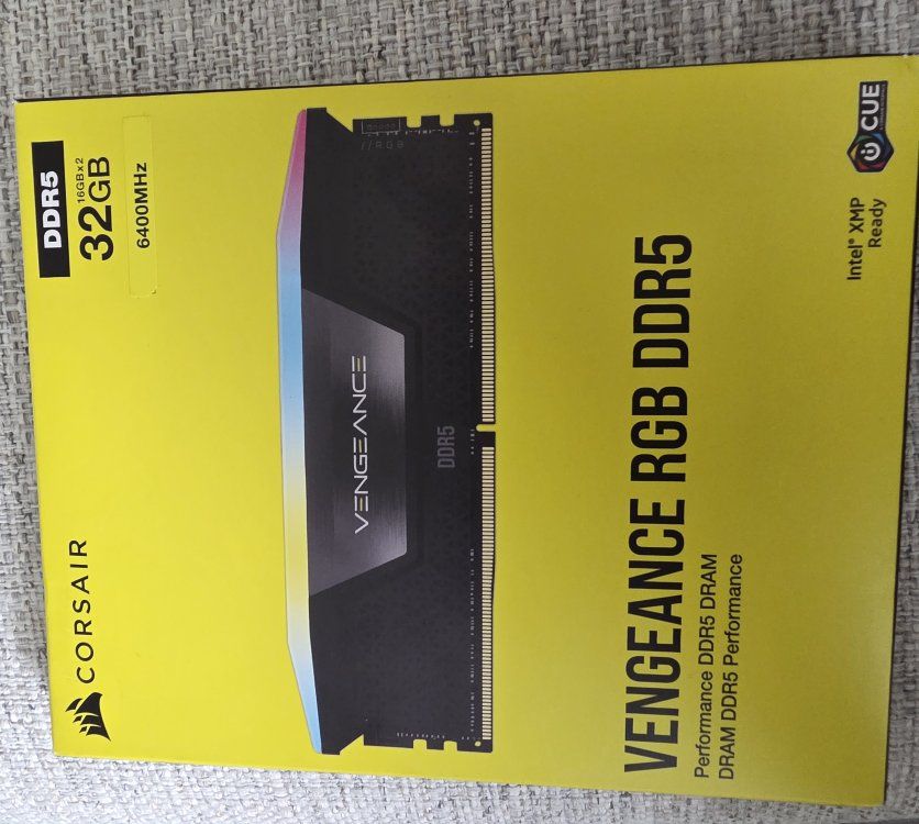 32gb Corsair Vengeance RGB DDR5