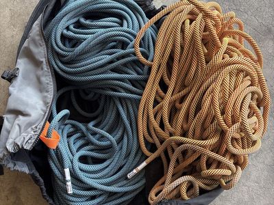 Climbing Ropes - Blue water Eliminator 10.2mm x 60 m double dry