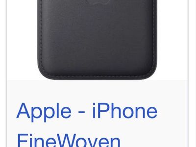 Apple Leather Wallet Magnetic Case