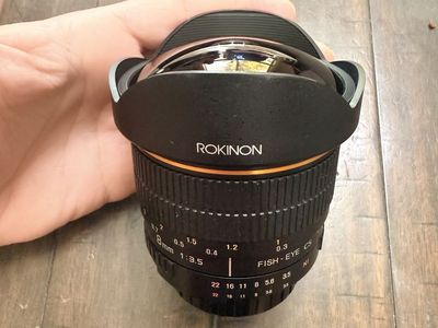 Rokinon 8mm f/3.5 Fish-Eye CS Lens for Nikon F Mount