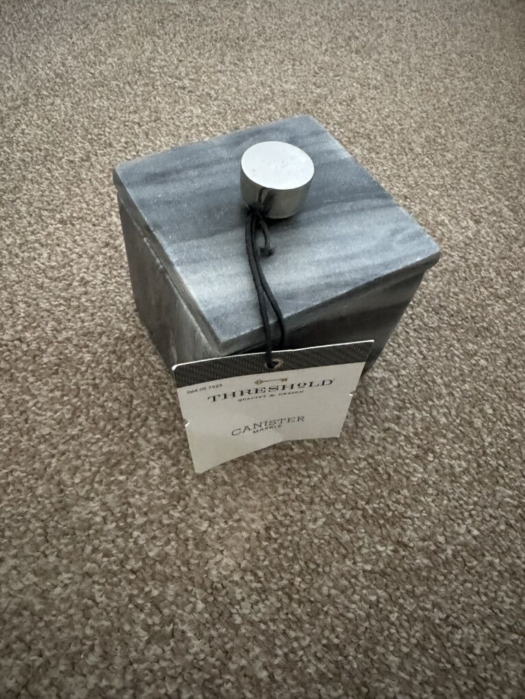 Threshold Canister Black Marble
