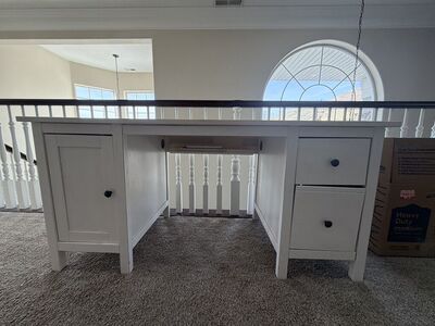 White Ikea Desk