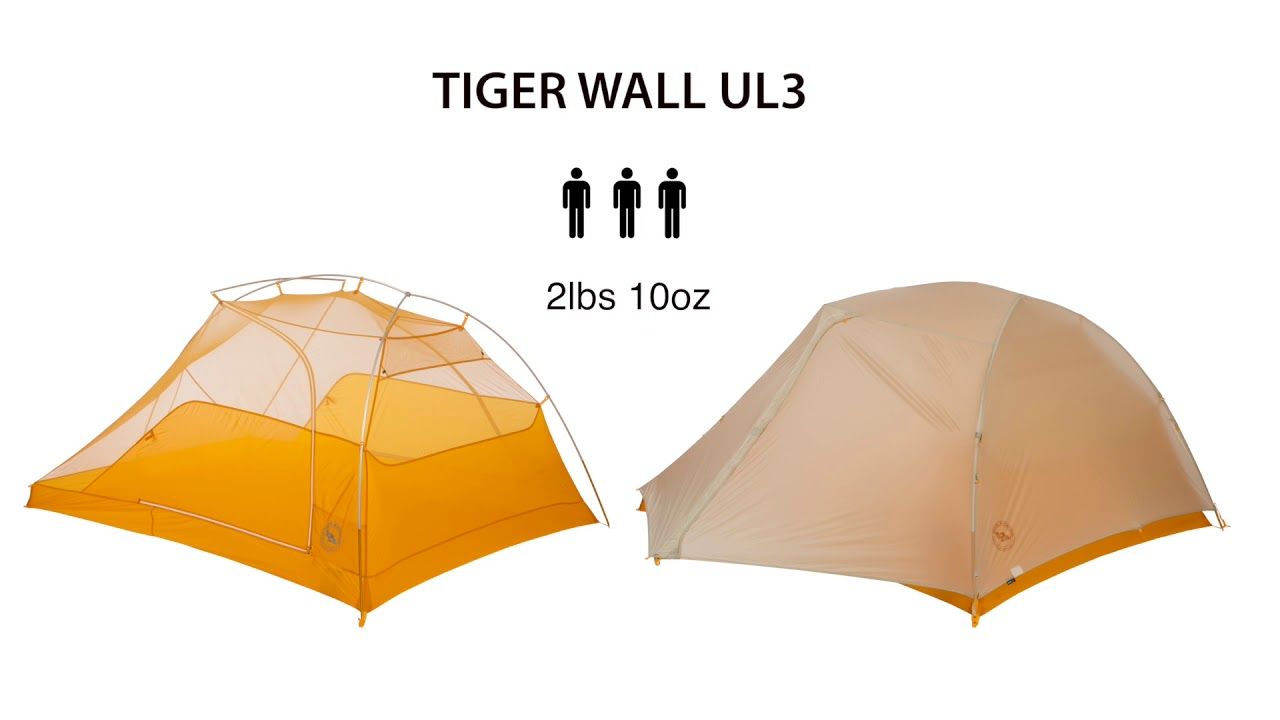 Big Agnes Tiger Wall UL3 Used