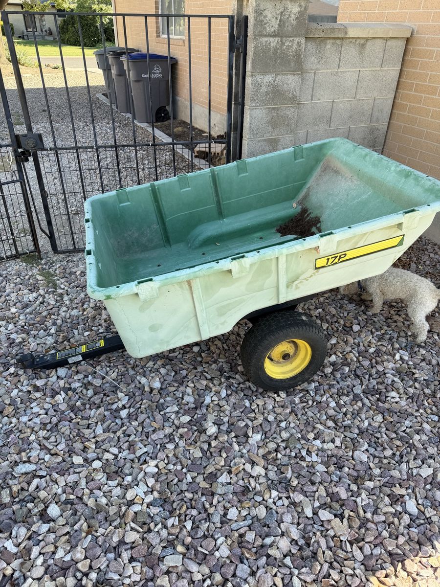 John Deere utility cart