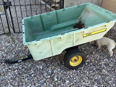 John Deere utility cart