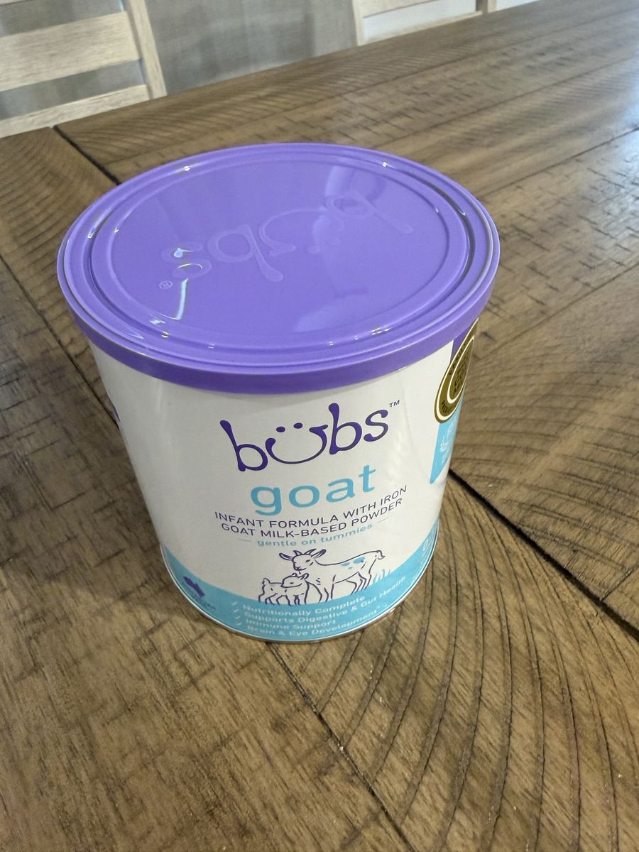 Bubs infant goat formula
