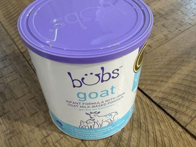 Bubs infant goat formula
