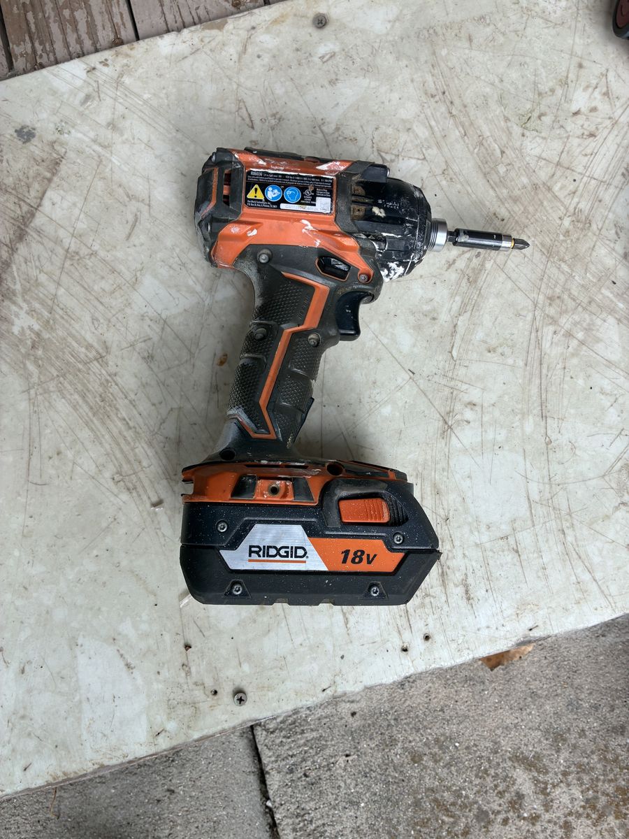 Ridgid 18V Brushless Impact Driver Cordless Power Tool