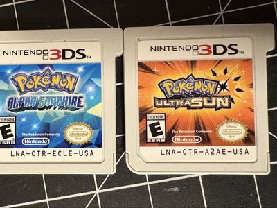 Pokemon Alpha Sapphire and Ultra Sun for Nintendo 3DS