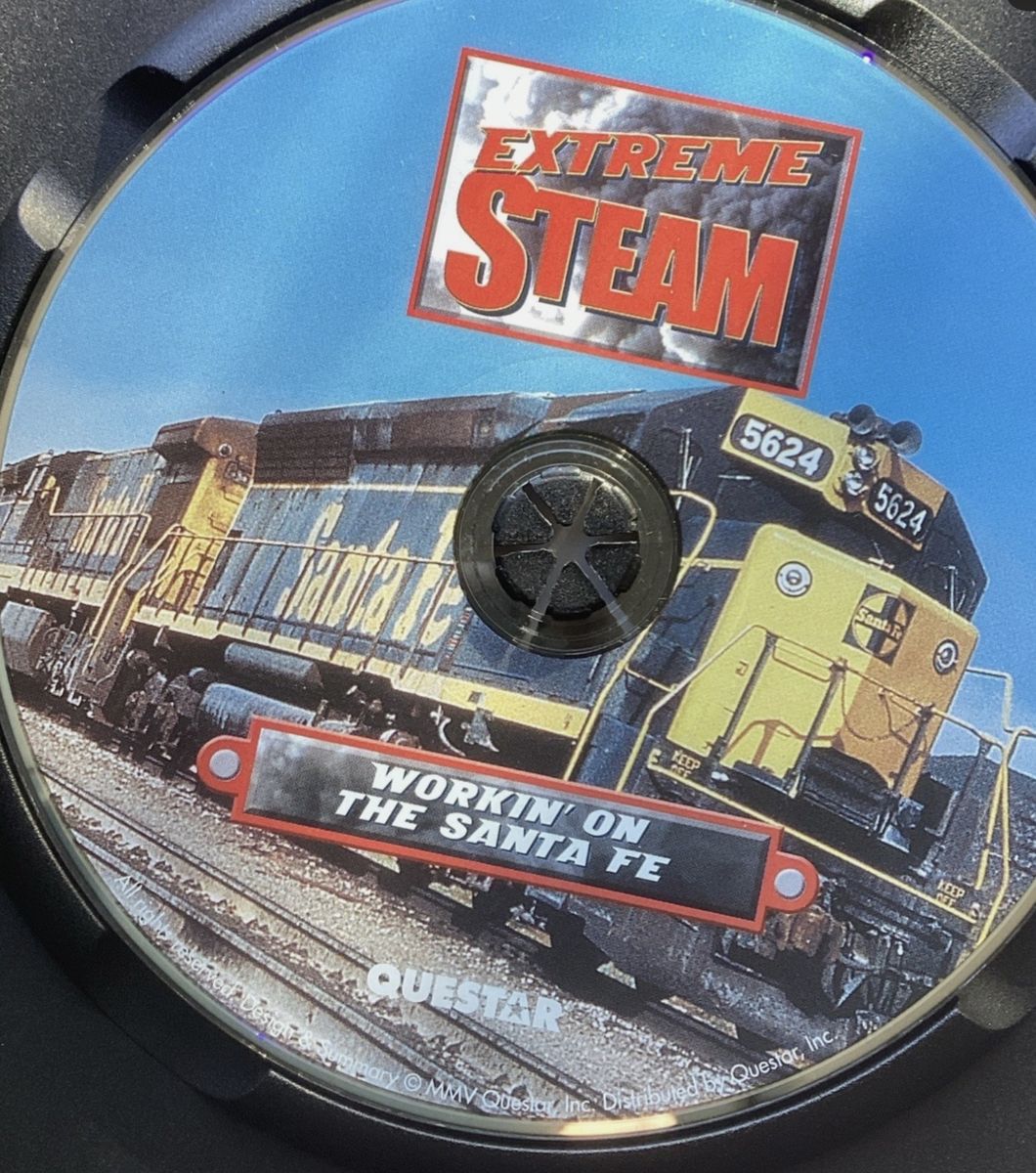 Extreme Steam Trains DVD - The Santa Fe