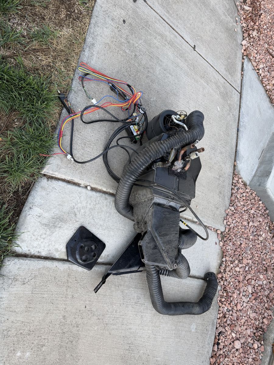 A/C and heating unit for 1969 Mustang.