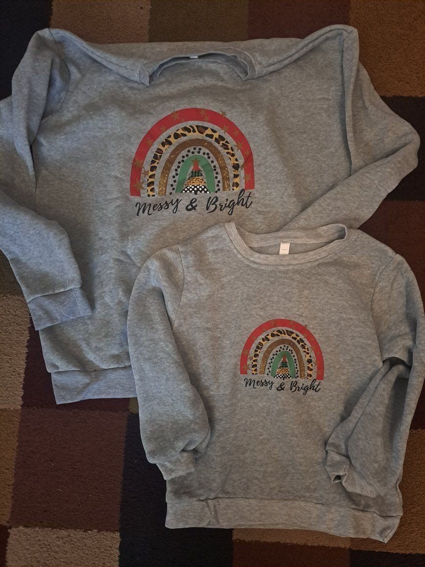 Brand new Mother Daughter matching sweatshirts 