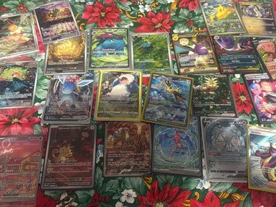 Lot of pokemon cards all ex, promos, illustration, or full art. One nine tails holo
