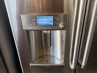 GE Cafe CYE22TSHGS Frech Door Refrigerator Stainless Steel with External Dispenser