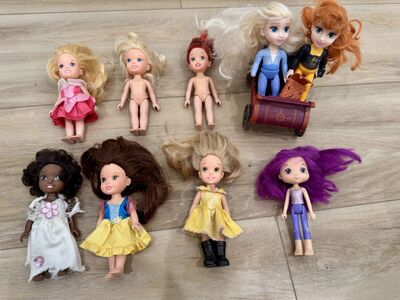 Disney Animators Collection Mini Dolls — 6 Princess Set + 6 Bonus Dolls & Accessories!