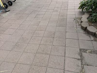 Red Concrete Patio Pavers & Stepping Stones 12x12