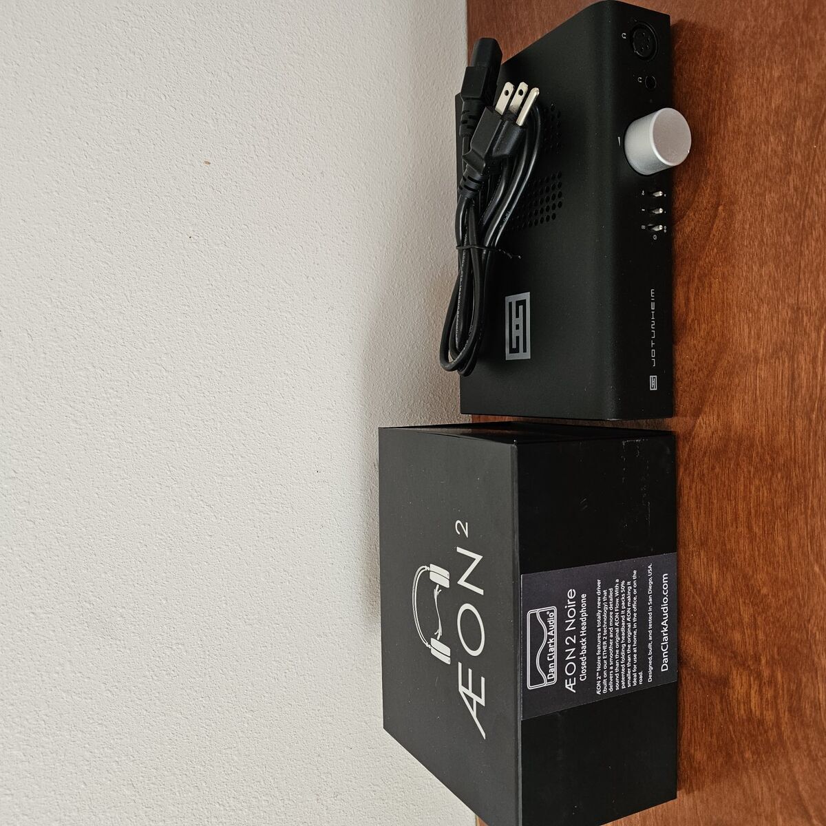 Dan Clark Audio (DCA) Aeon 2 Noire + Schiit Jotunheim 2 With True Multibit Dac - Headphone / Amplifier Bundle Music Movies