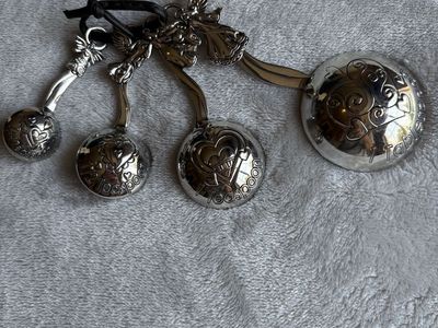 Inspirational Angel metal measuring spoons set