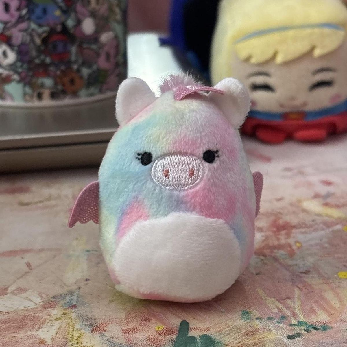 Squishmallows Rainbow Pegasus Ultra Mini Plush Pastel Stuffed Animal