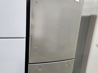 GE Stainless Steel Bottom Freezer Refrigerator - Used
