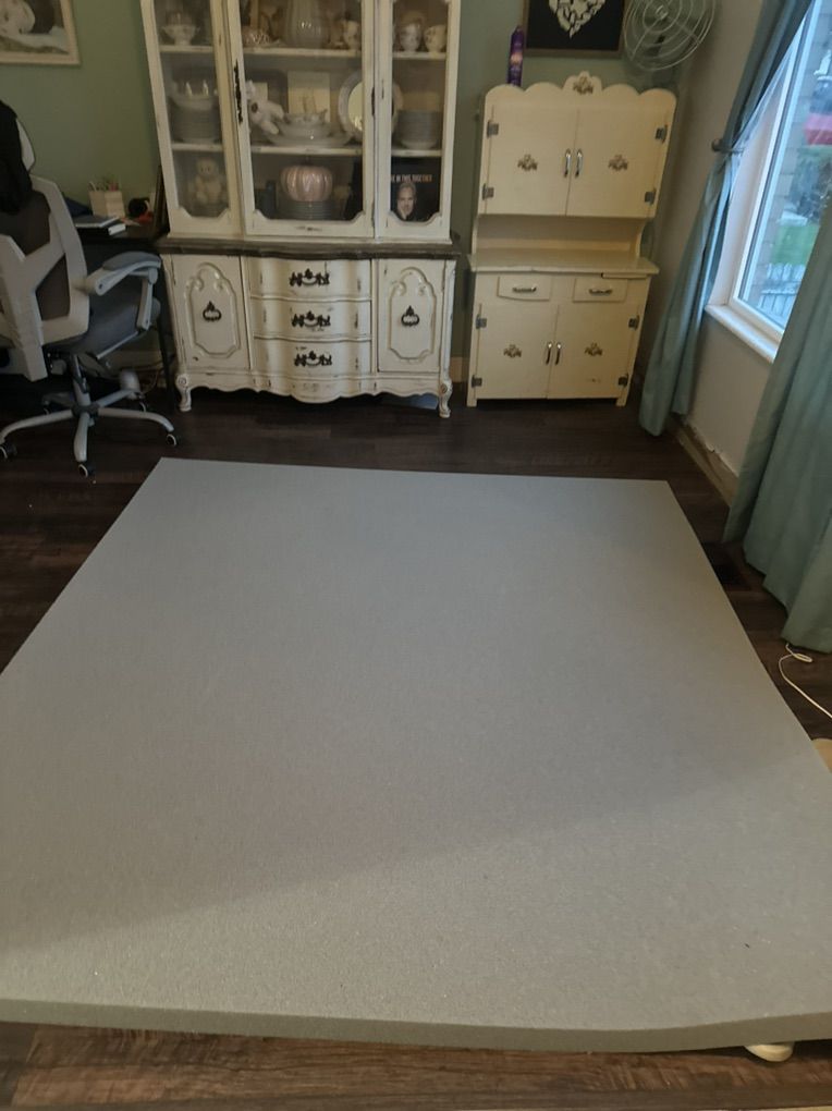 King Size Memory Foam Mattress Topper