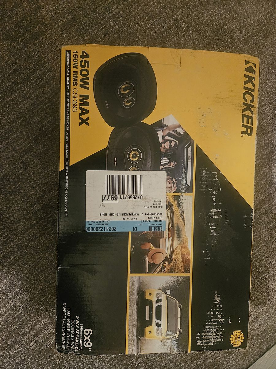 6"x9" Kicker Speakers