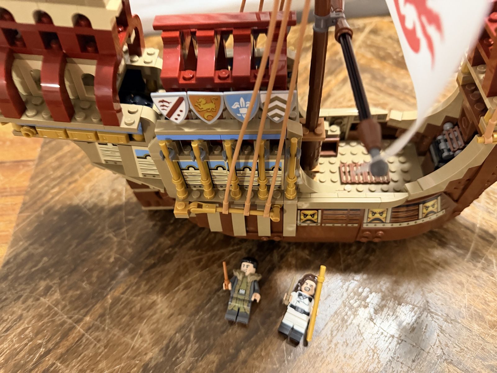 LEGO Harry Potter Durmstrang Ship Building Set with Minifigures