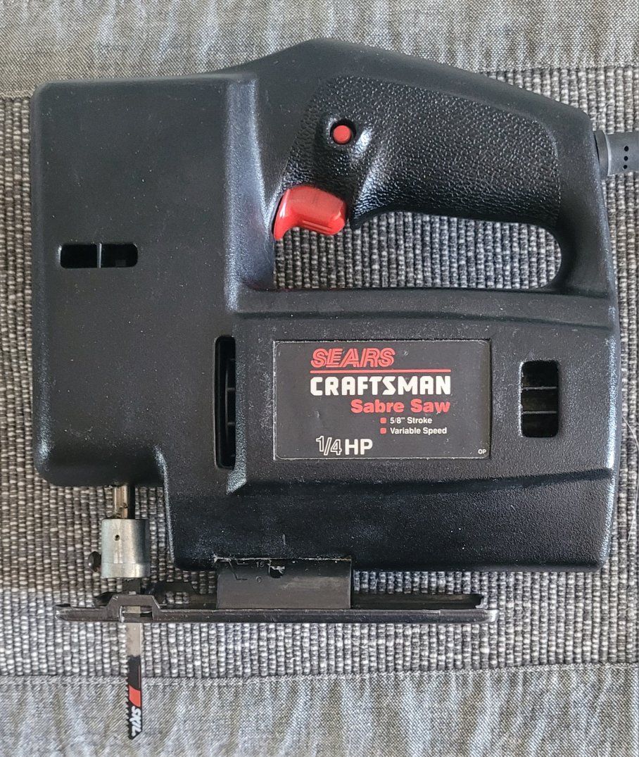 Vintage Sears Craftsman sabre saw (jigsaw)