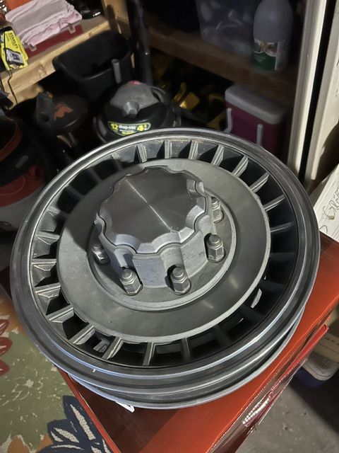 OEM steel wheels/hubcaps, 1990 F250