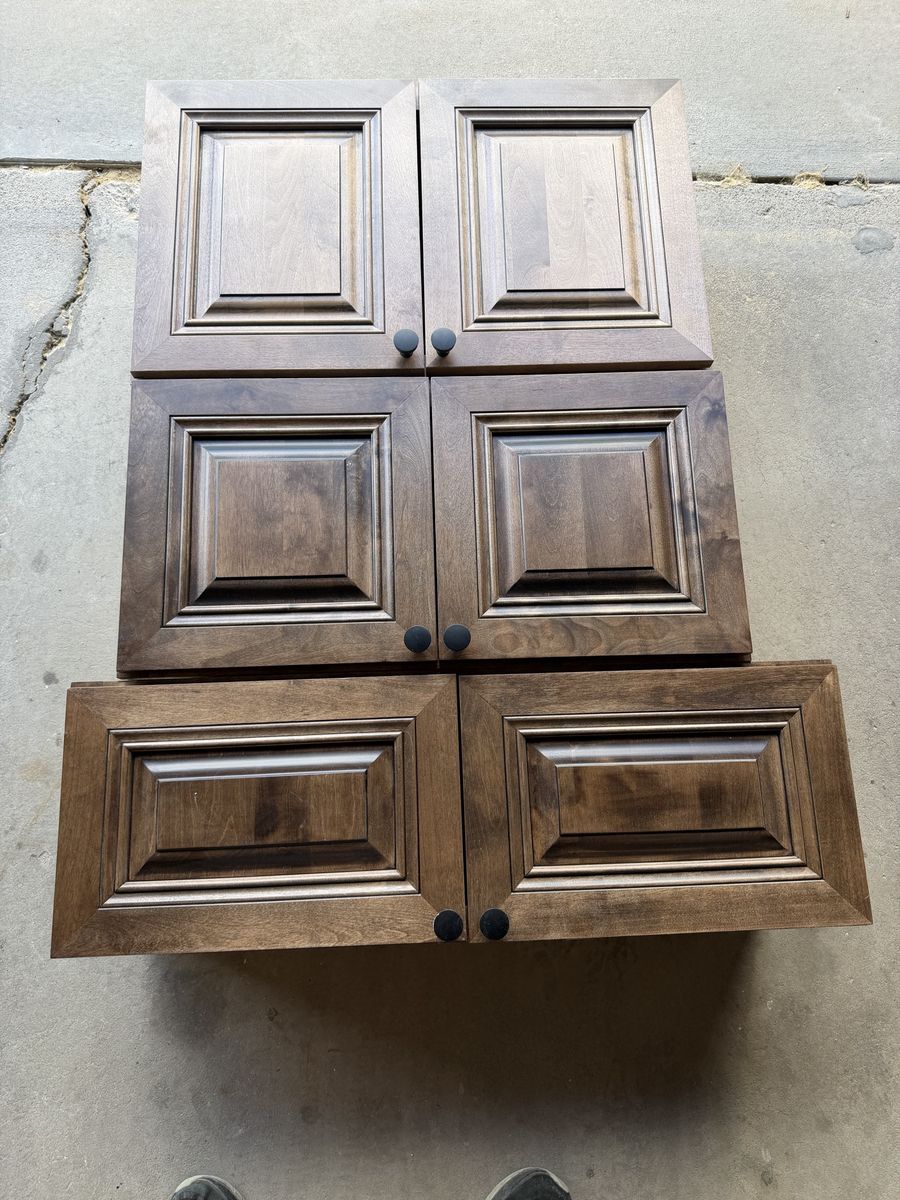 Custom made cabinets for kitchen/bathroom