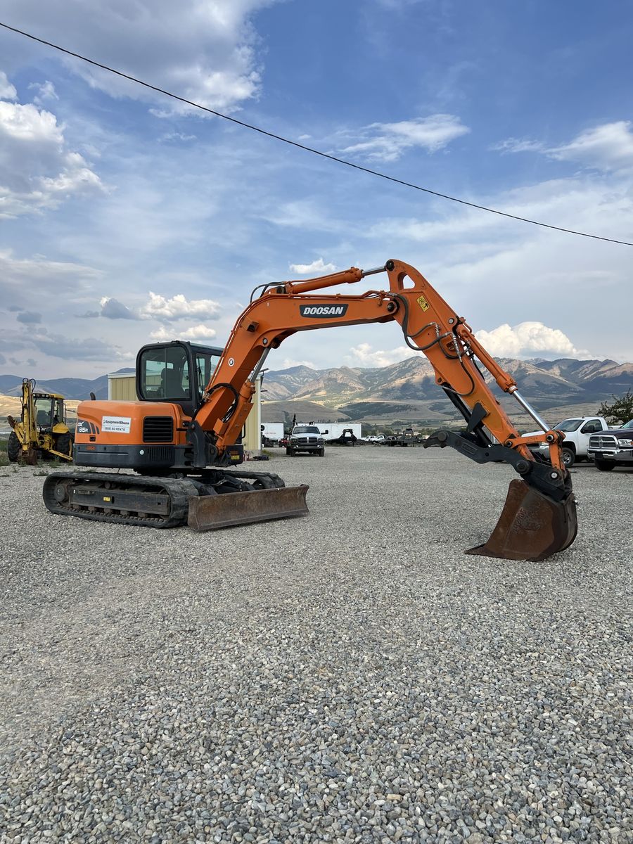 2020 doosan / bobcat dx85r-3,  excavator for sale 2390 hrs