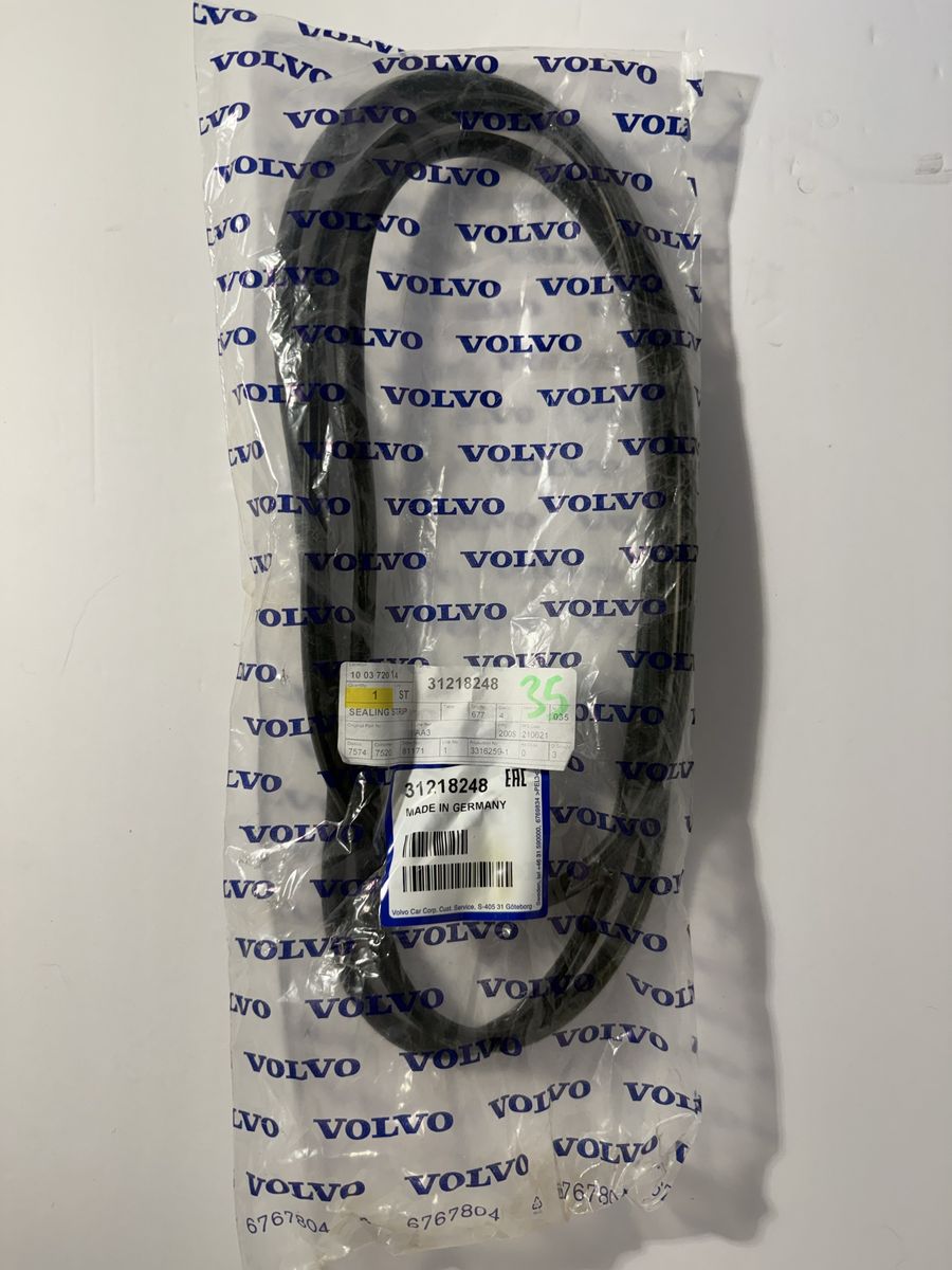 Genuine Volvo Sunroof Glass Sealing Strip