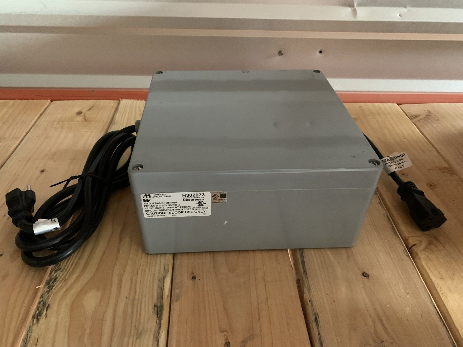 120/208V Transformer Power Supply AS39